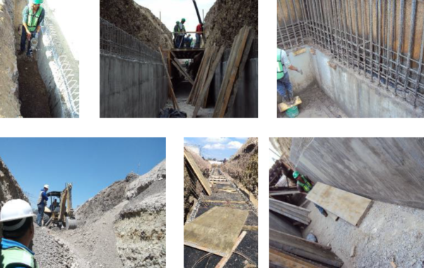 Encauzamiento de aguas pluviales